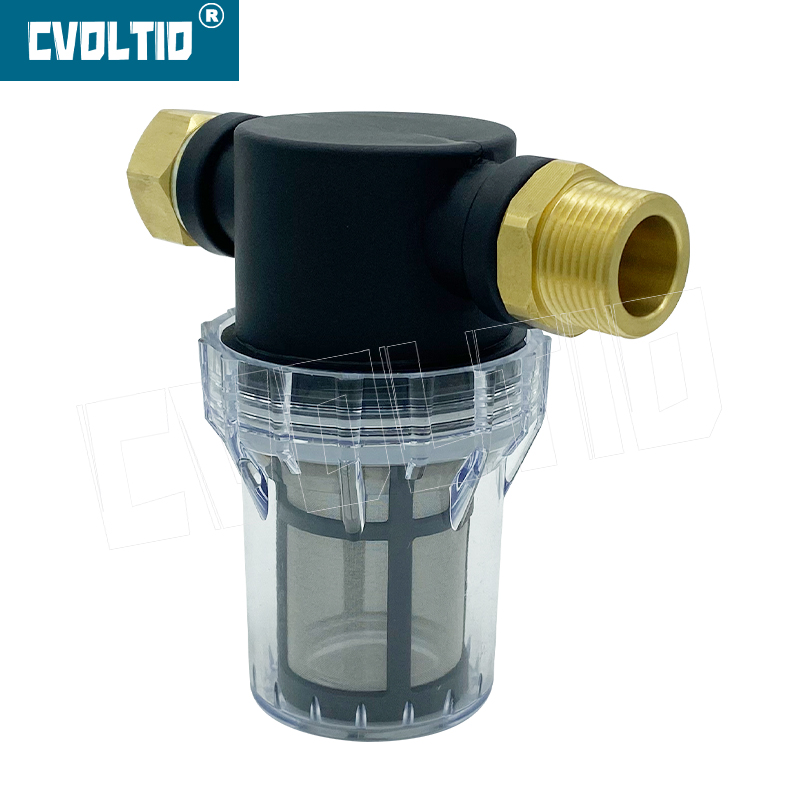 High Pressure Washer Stainless Steel Sediment Filter with Screen