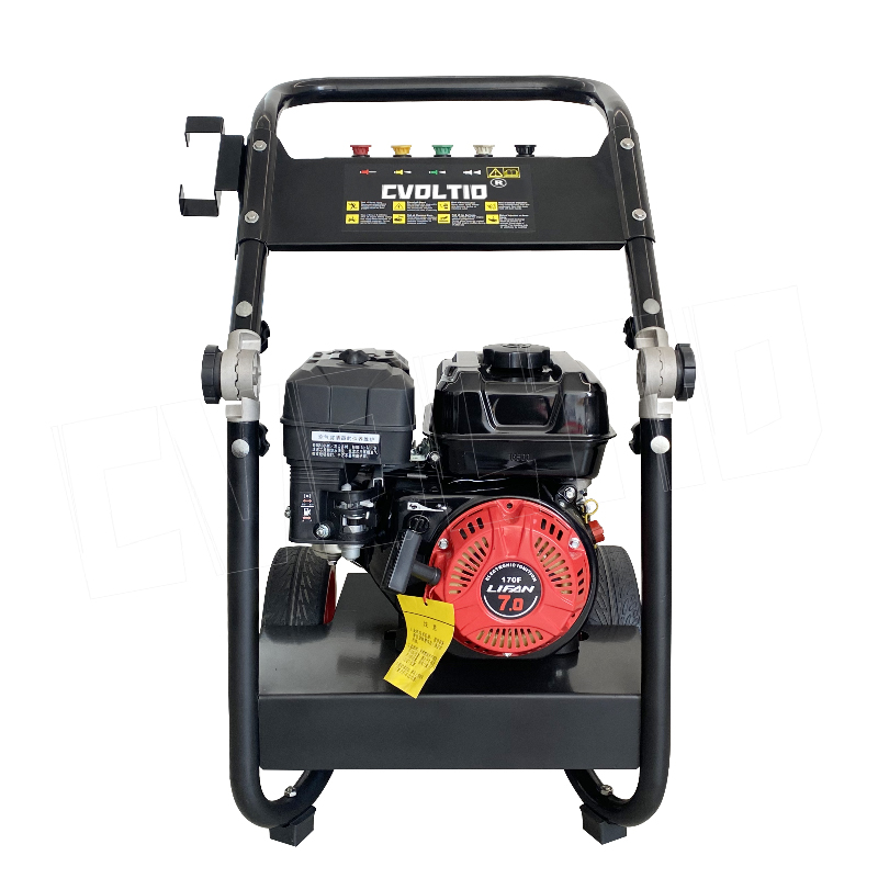 2900PSI 3.33GPM 7HP Foldable Gasoline High Pressure Washer - A