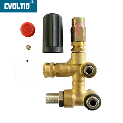 High Pressure Pump Spare Parts Split Pressure Regulator Unloader Valve