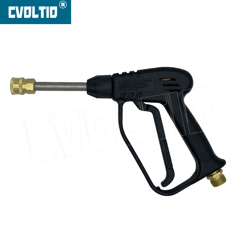 4000PSI Short Pressure Washer Gun with 1/4" Quick Connect, M22 Fitting