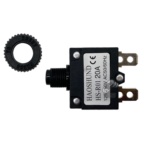 High Pressure Washer Spare Parts Electric Motor Thermal Protector 20A 