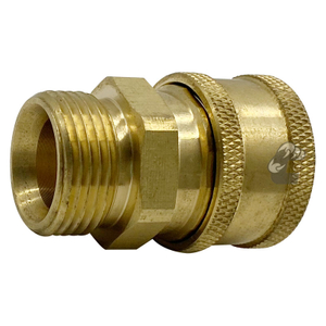 High Pressure Washer Hose Adapter M22M*1.5-14 to 3/8"QD Socket 