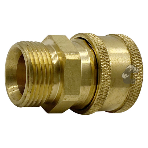 High Pressure Washer Hose Adapter M22M*1.5-14 to 3/8"QD Socket 