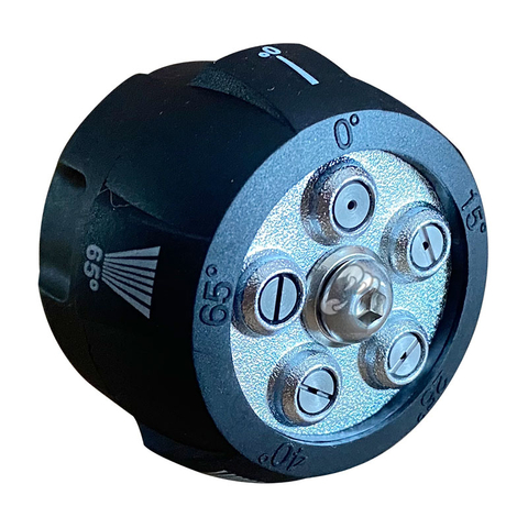 High Pressure Washer Nozzle, 5-in-1 Quick Changeover, 3600 PSI, 1/4 Inch Quick Connect