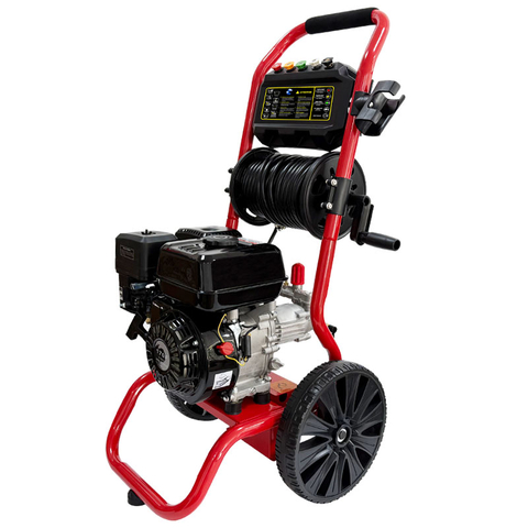 170Bar 2.64GPM 7HP Gasoline Power High Pressure Washer with Hose Reel - NA 
