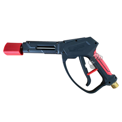 3600PSI High Pressure Washer Short Gun, Inlet M22, Outlet 0°, 25°, 40°
