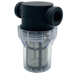High Pressure Washer Stainless Steel Sediment Filter with Screen