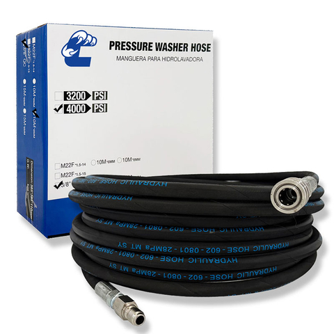 High Pressure Washer Hose 3600 PSI with 3/8" Quick Connector