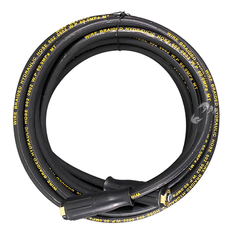 High Pressure Washer Hose 8MM diameter, Double Layer, Max pressure 48MPA with M22 Thread