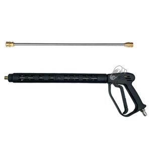 4000PSI Pressure Washer Gun with 20 inch lance, 3/8" Male Plug and 1/4” Quick Connector Coupler