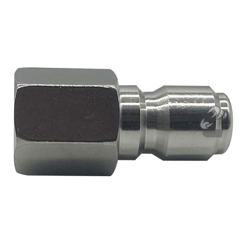 High Pressure Washer Adapter Stainless Steel Material 3/8"FNPT to 3/8"QD PLUG