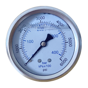 High Pressure Washer Pump Spare Parts Pressure Gauge