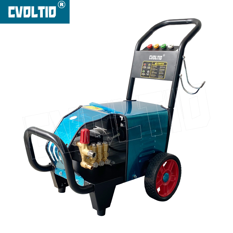 Auto Stop 100Bar 13LPM 2KW Electric High Pressure Washer with Stainless Steel Cover- KHM 