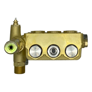Auto Stop 150BAR 15LPM Electric High Pressure Washer Pump Head Assembly 
