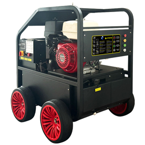 4000PSI 4.23GPM 13HP Hot Water Gasoline High Pressure Washer with Honda GX390 - HWP