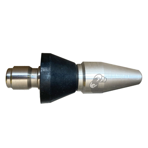 4000PSI Pressure Washer Accessories 1/4" quick connect sewer drain jetting nozzles with 1 Forward 3 Rear