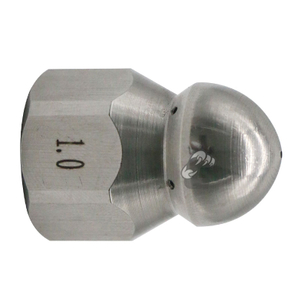 4000PSI Pressure Washer Accessories 1/4" jetter nozzle with 1 Forward 6 Rear