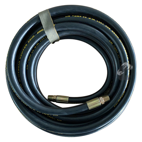 High Pressure Washer Sewer Jetting Hose 22.4MPA, 1/2"Male Thread