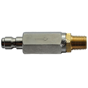 High Pressure Washer Filter 1/4" QD plug to 1/4" MNPT