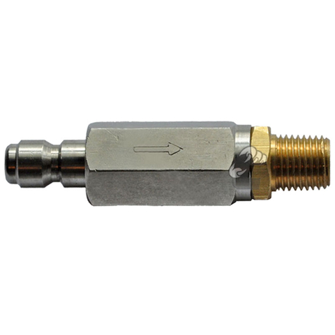 High Pressure Washer Filter 1/4" QD plug to 1/4" MNPT